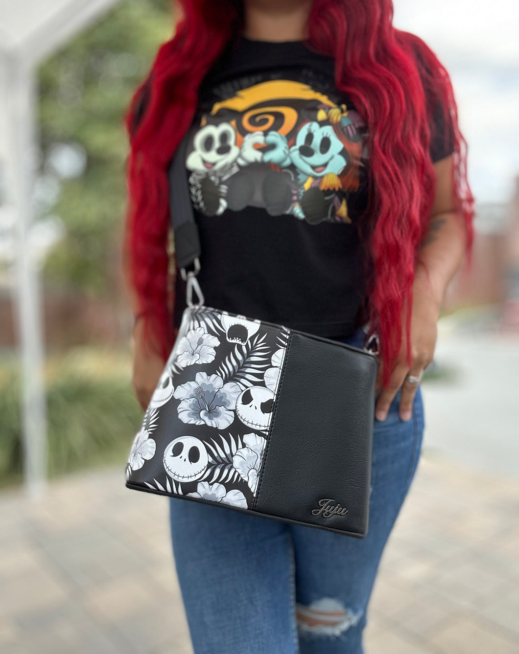 Skellington Crossbody Purse