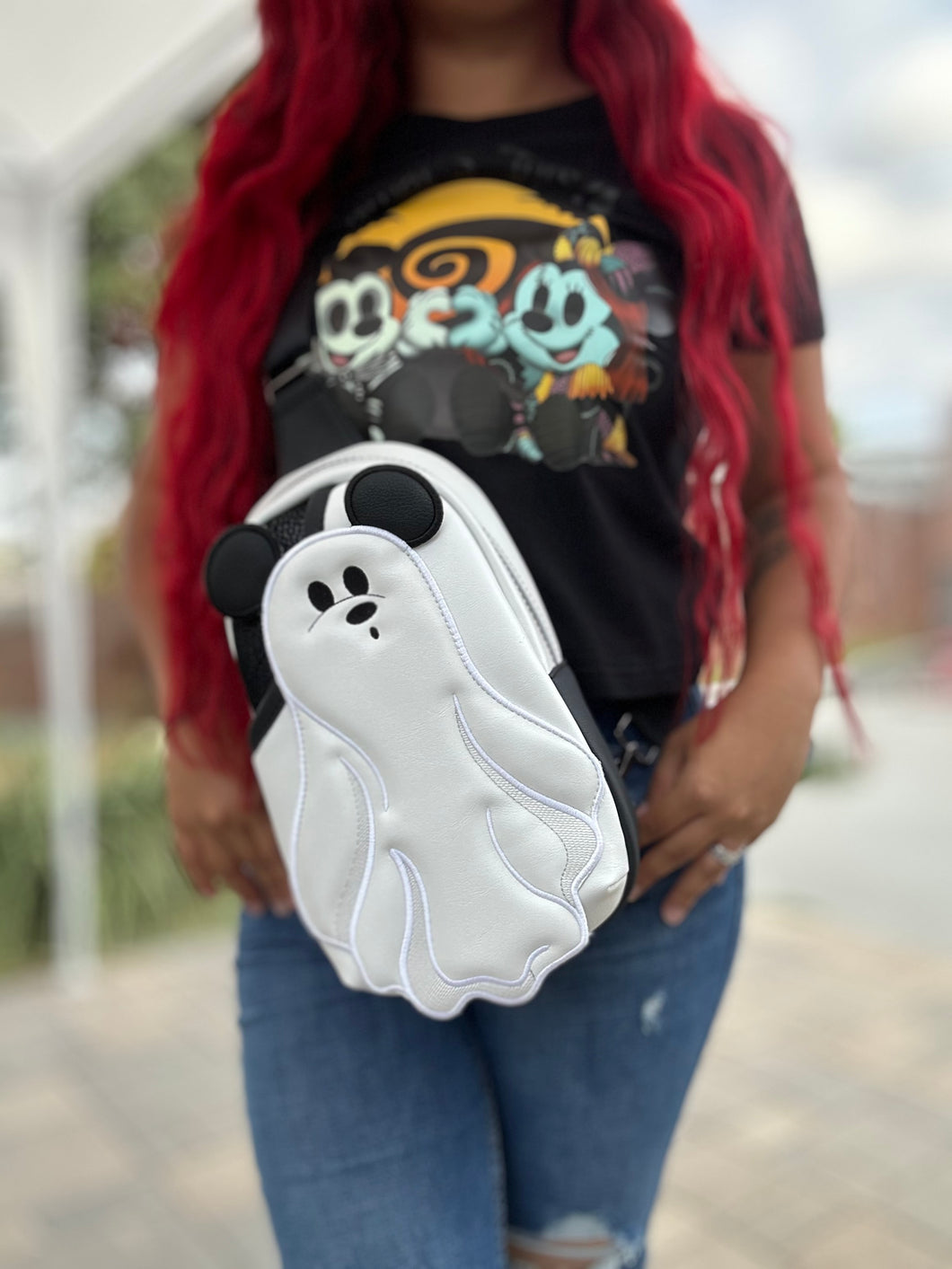 Mouse Ghost Crossbody
